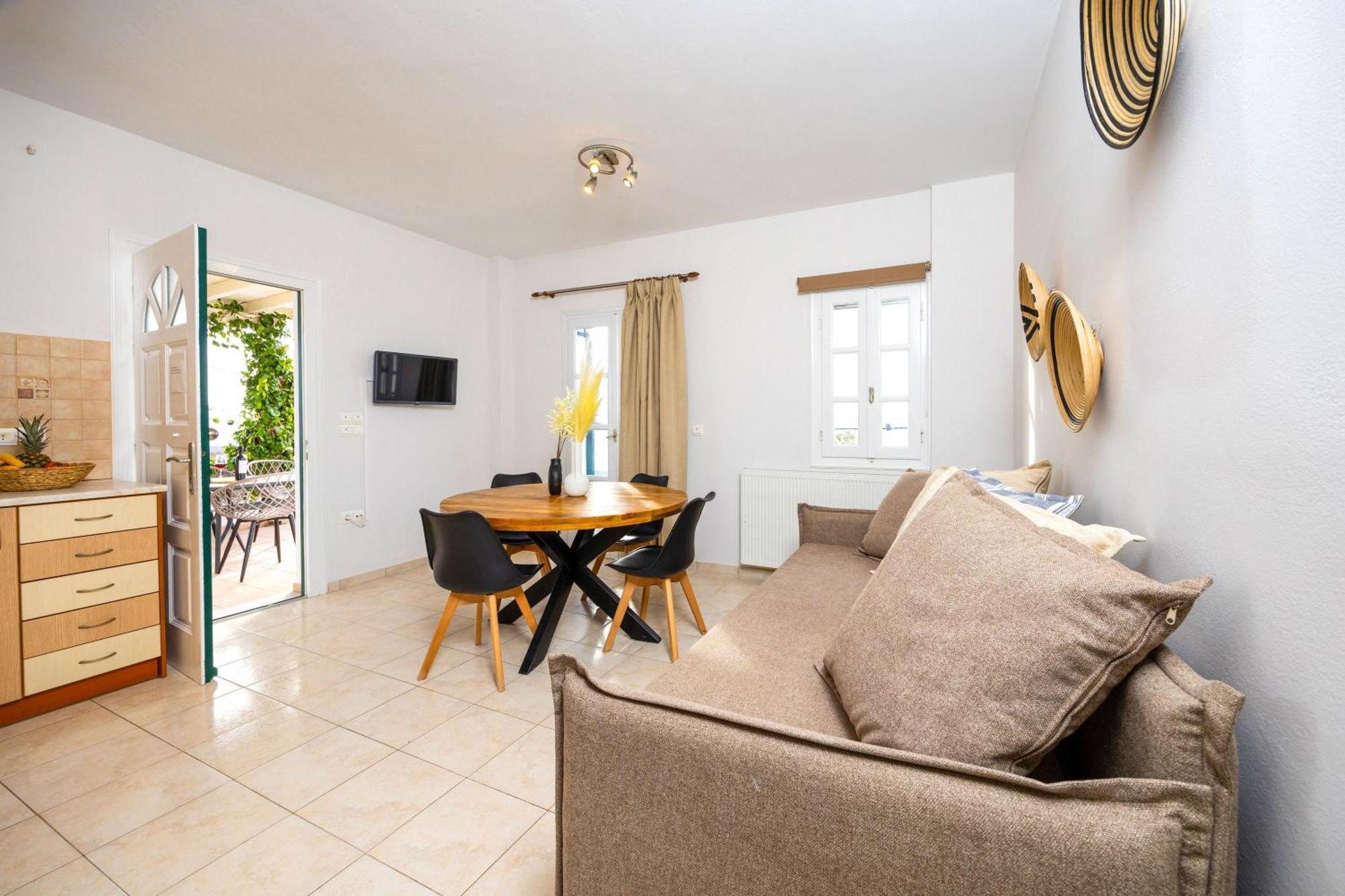 Sahara Beach Apartments - Kastraki Kastraki  ภายนอก รูปภาพ