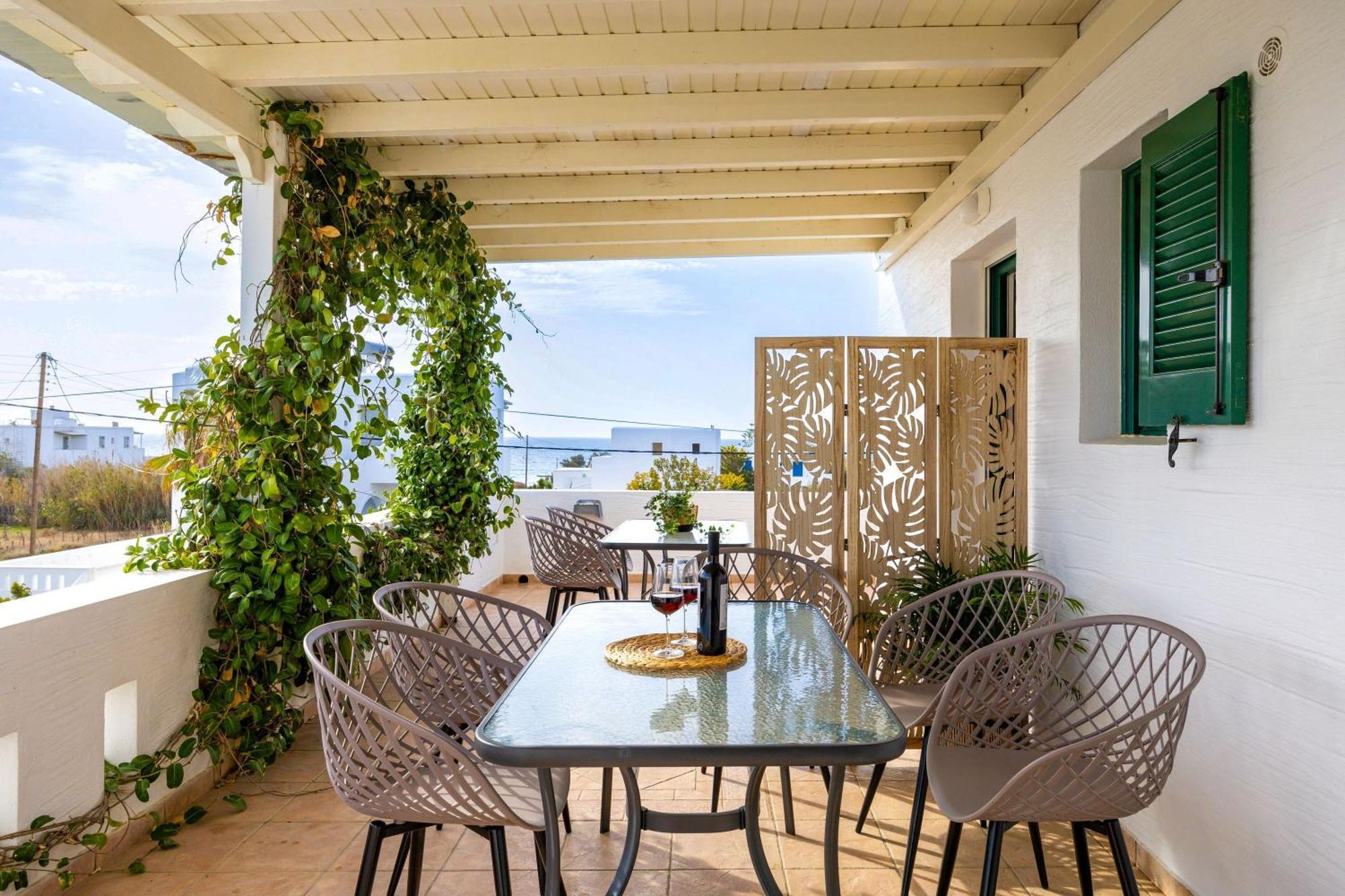 Sahara Beach Apartments - Kastraki Kastraki  ภายนอก รูปภาพ