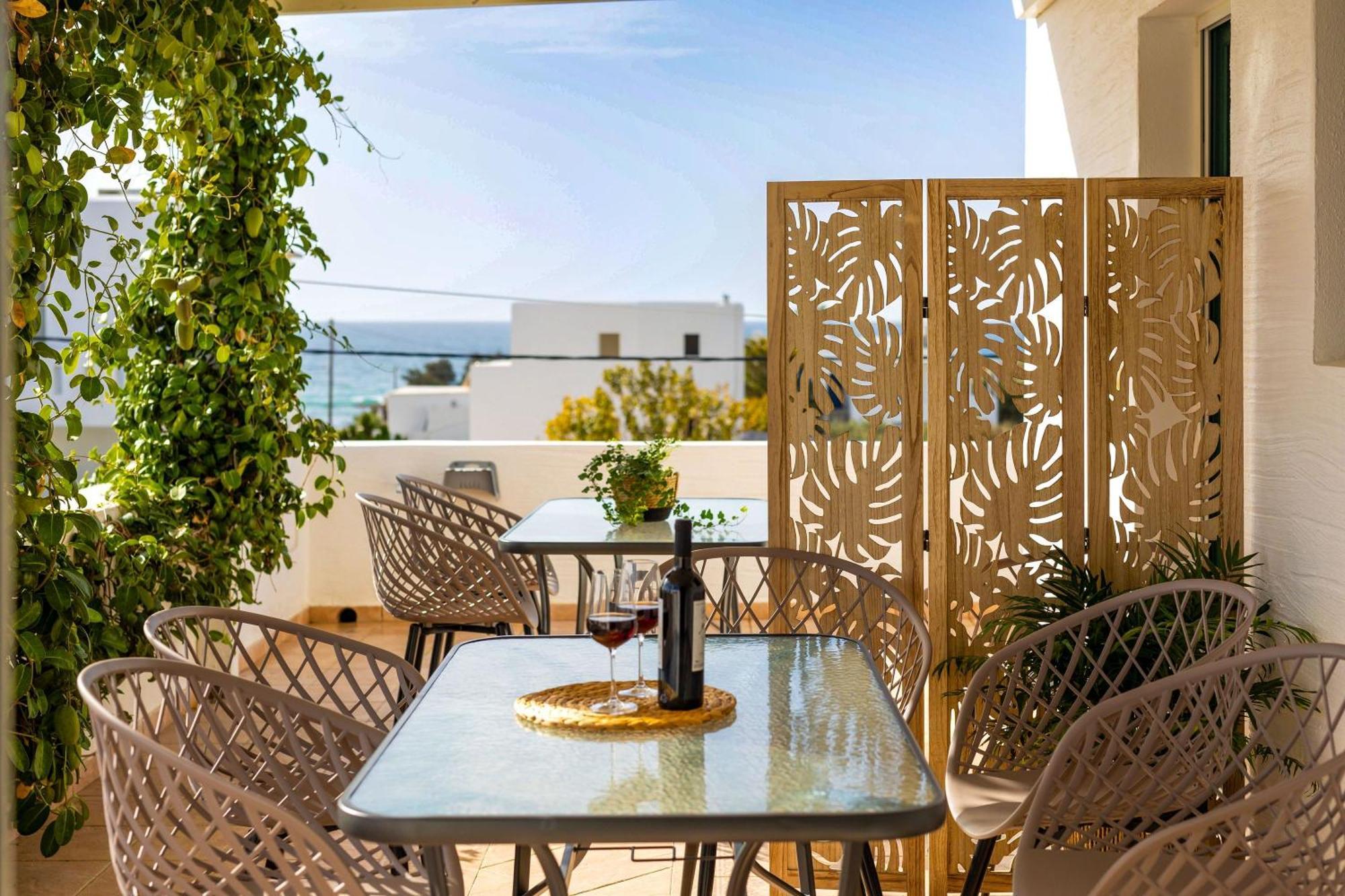 Sahara Beach Apartments - Kastraki Kastraki  ภายนอก รูปภาพ