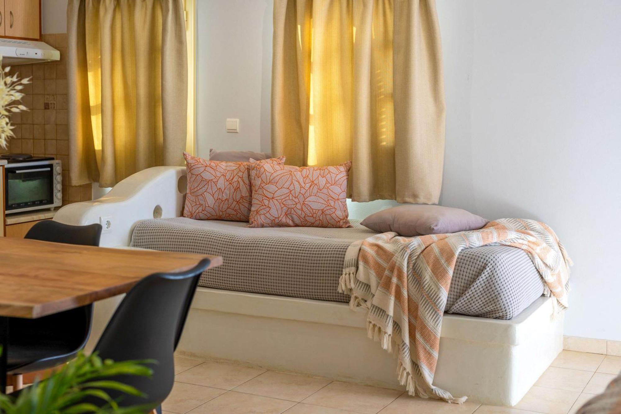 Sahara Beach Apartments - Kastraki Kastraki  ภายนอก รูปภาพ