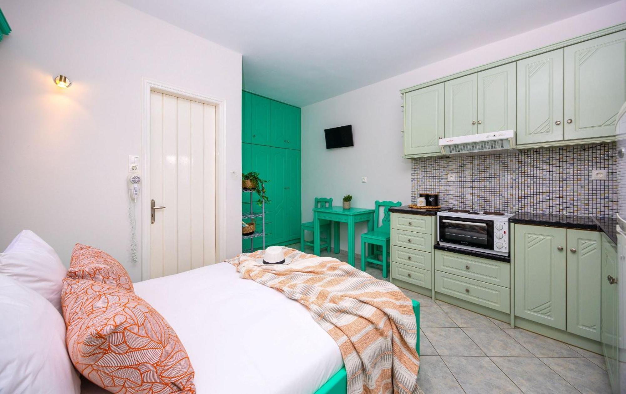 Sahara Beach Apartments - Kastraki Kastraki  ภายนอก รูปภาพ