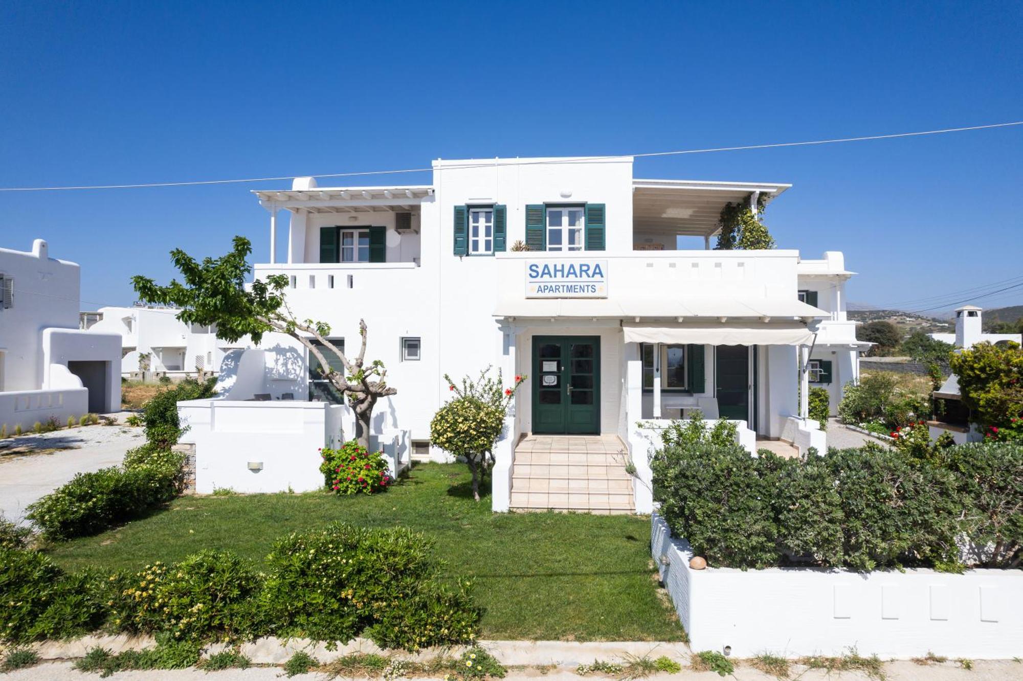 Sahara Beach Apartments - Kastraki Kastraki  ภายนอก รูปภาพ